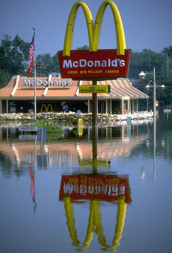 Making the best of a bad situation - Festus, Missouri during the Great Flood of 1993 - 9 July 1993