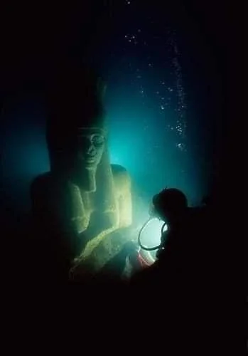 After 2300 years underwater, a cache of ancient relics have been rediscovered off the coast of Thonis-Heraclion in Egypt. They&rsquo;ve been waiting, watching.