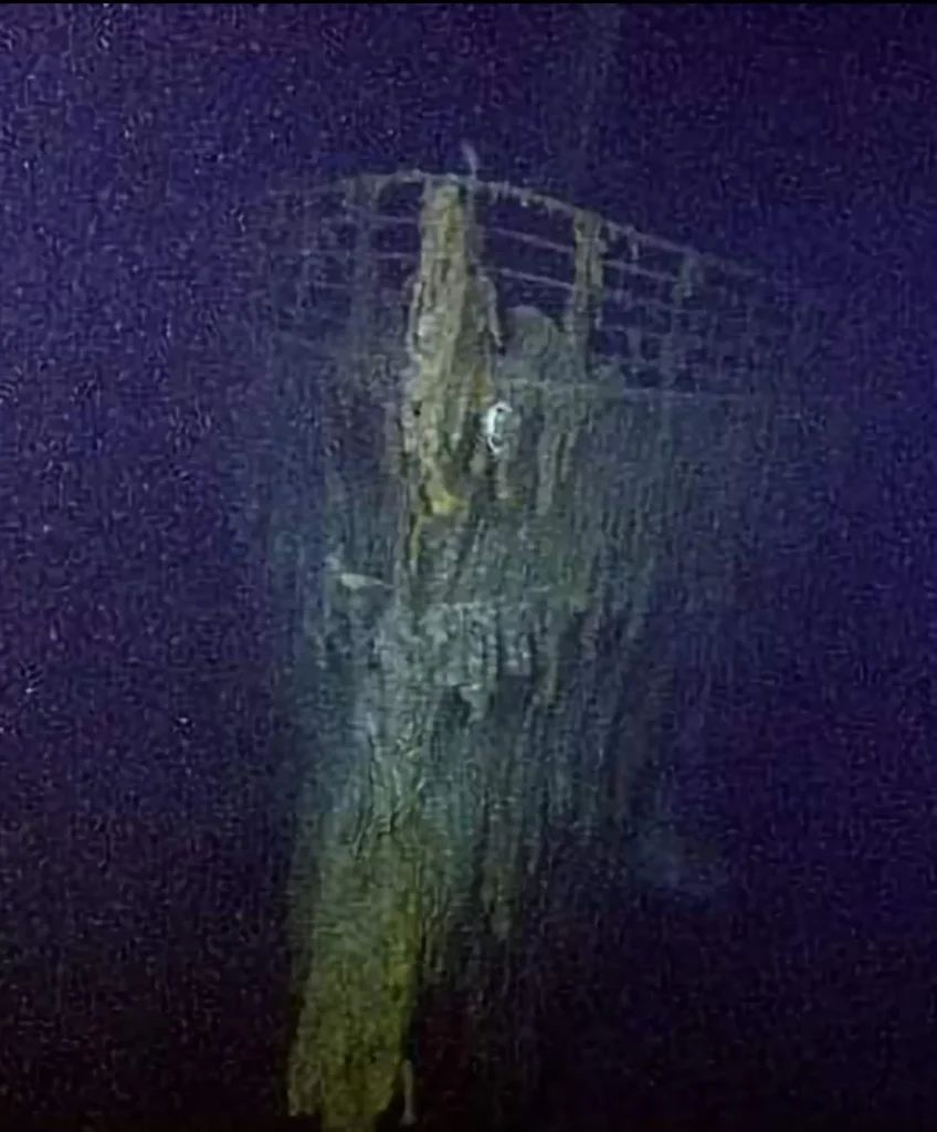 The bow of the Titanic.