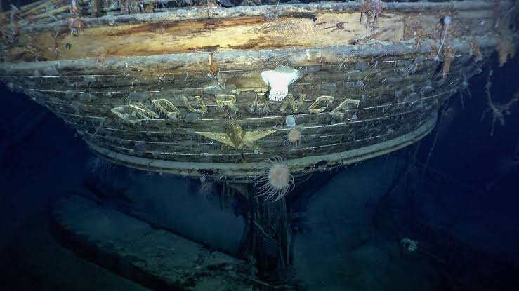 The shipwreck of Endurance