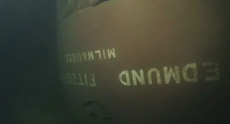 The wreck of the Edmund Fitzgerald