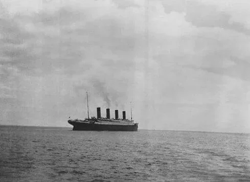 This is last known picture of Titanic before it sank. (1912)