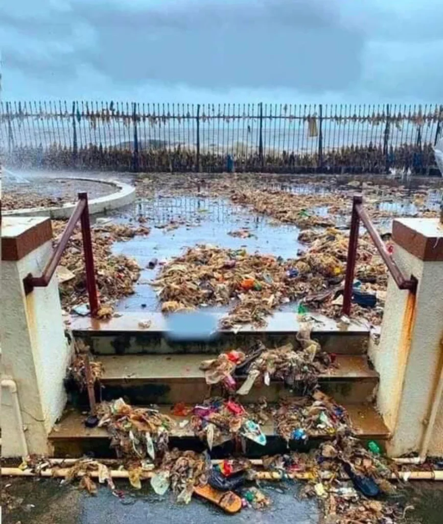 When the ocean gives back