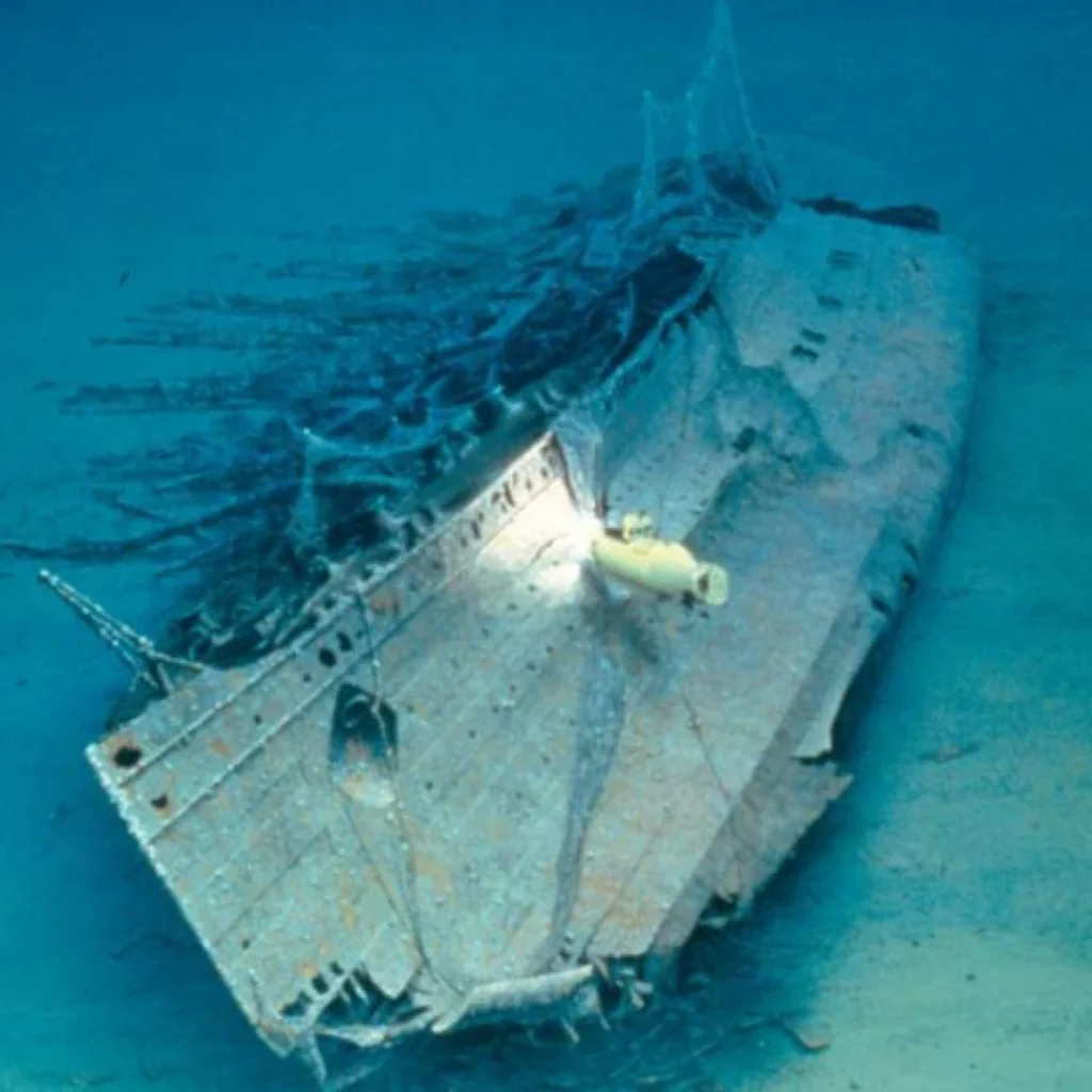 Wreck of the Ocean liner RMS Lusitania